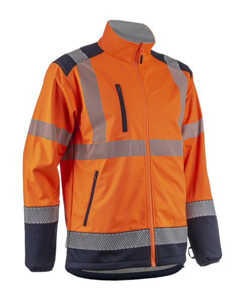 KAZAN KOMBINÁLHATÓ HI-VIZ NARANCS SOFTSHELL FELSŐ