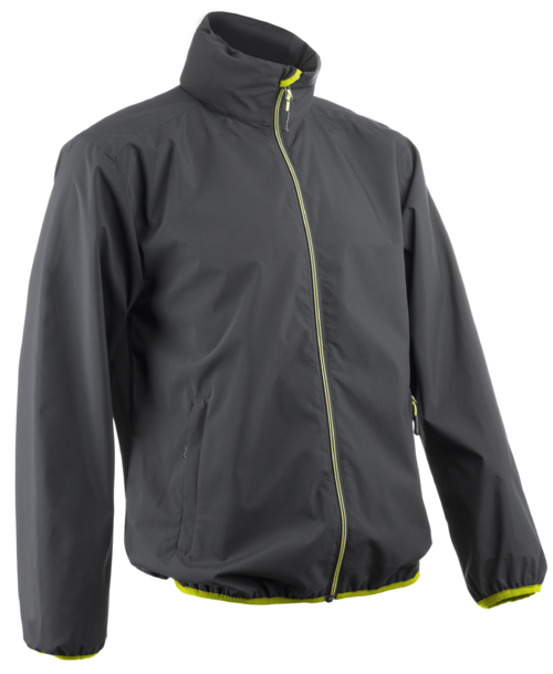 FROGGY SÖTÉTSZÜRKE/LIME SZÍNŰ SOFTSHELL DZSEKI