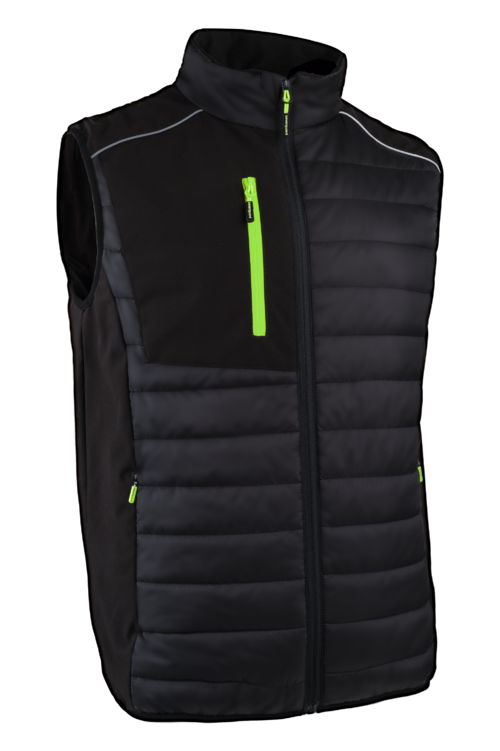BRASERO FEKETE/LIME BÉLELT MELLÉNY