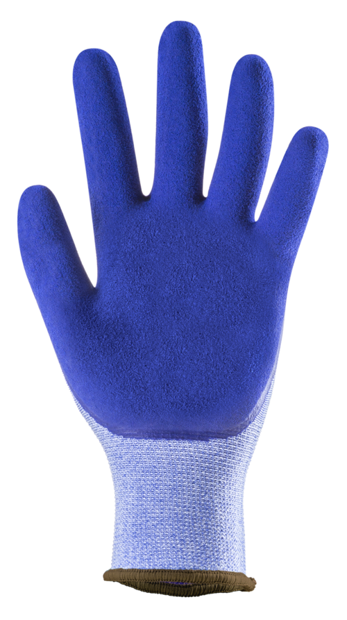 EUROLITE 13L700 – EUROGRIP KESZTYŰ DUPLARÉTEGŰ KÉK LATEX CSB TENYÉRREL