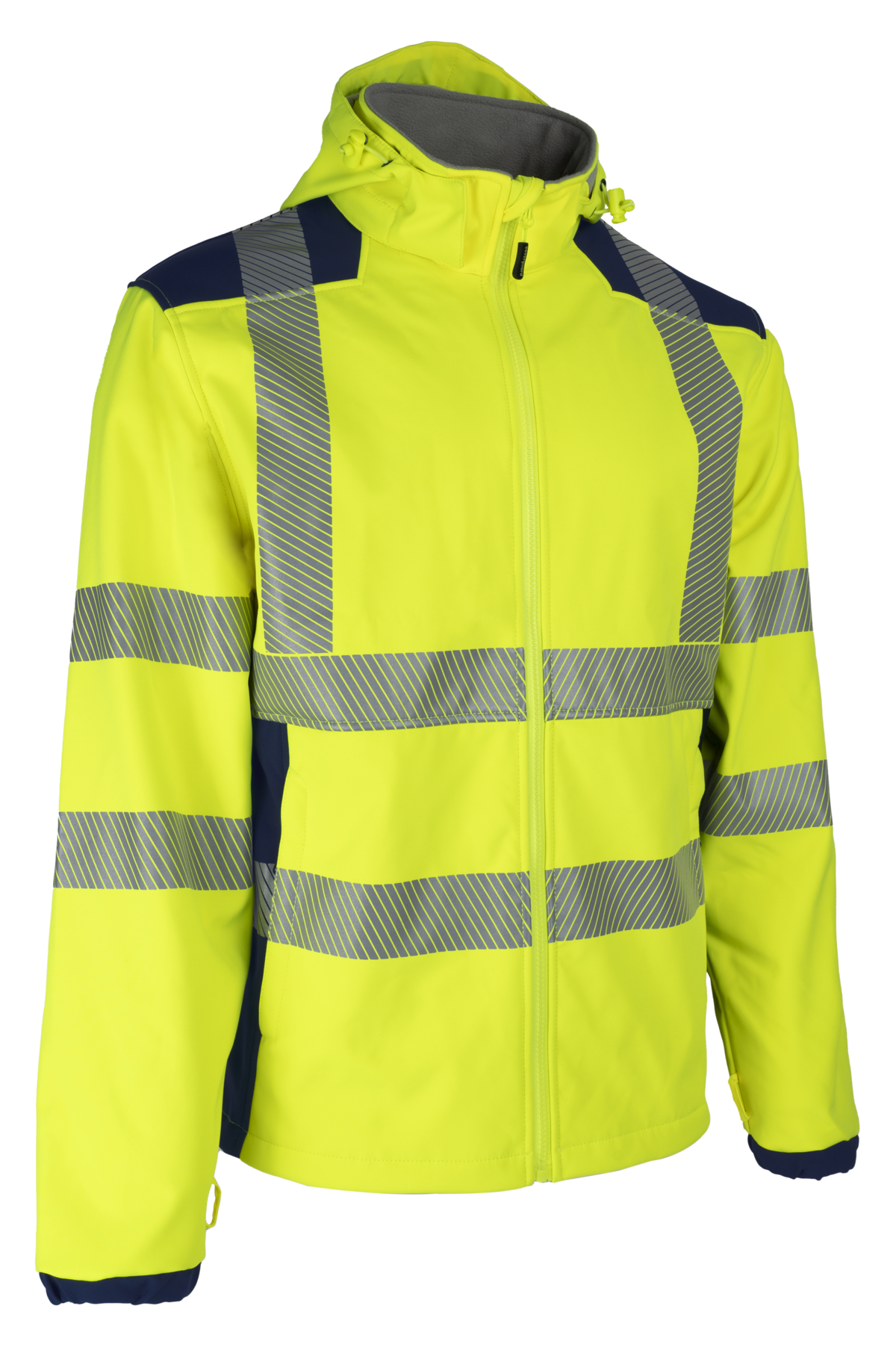 Nebulo Fluo Sotetkek Softshell Kabat