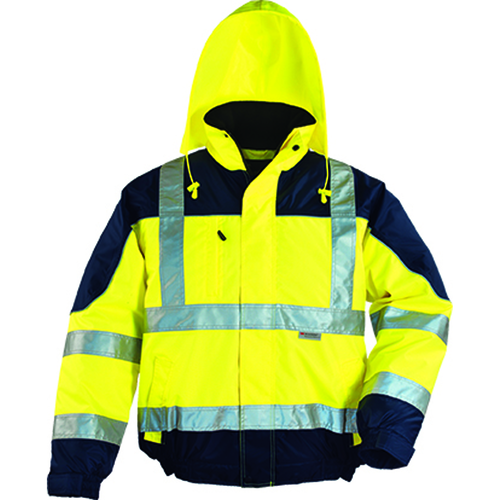 AIRPORT BÉLELT FLUO DZSEKI SÁRGA/KÉK