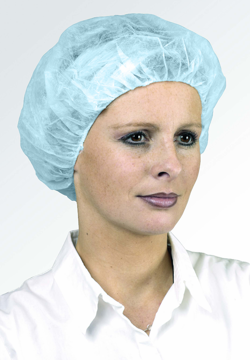 BOUFFANT CAP – POLIPROPILÉN KÖRSAPKA - KÉK DOBOZ 100