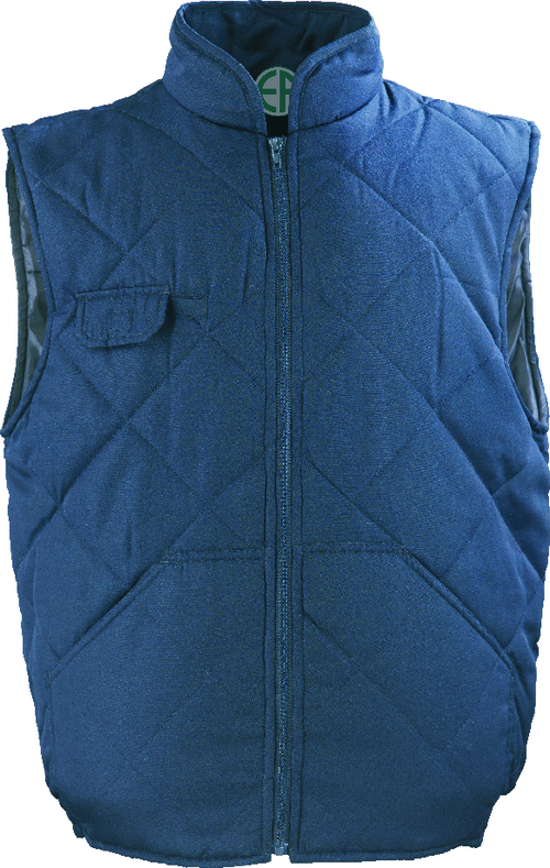 CHOUKA KÉK STEPPELT MELLÉNY 3 ZSEB, 160 G/M2