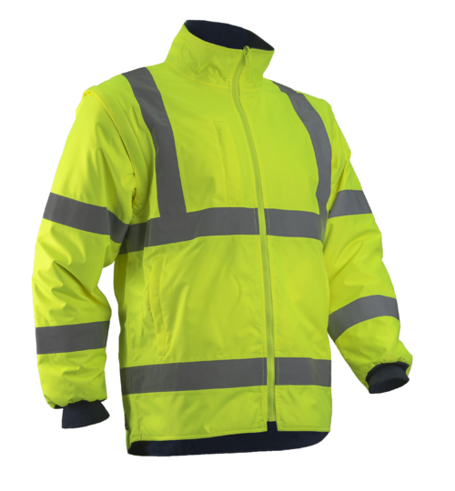 KAZAN KOMBINÁLHATÓ 2/1 GRS, HI-VIZ SÁRGA DZSEKI