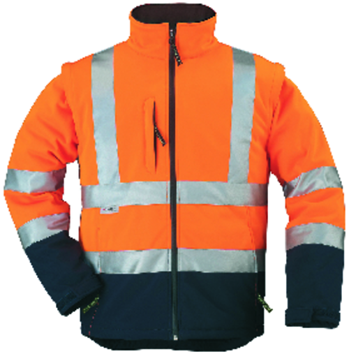 FLUO DZSEKI NARANCS/KÉK