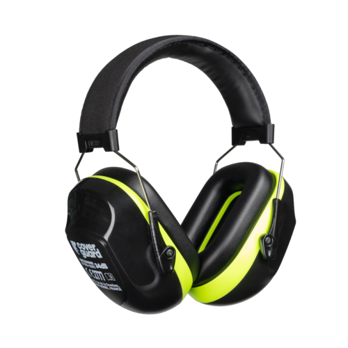 FÜLTOK MAX340 FEKETE/SÁRGA_34 dB