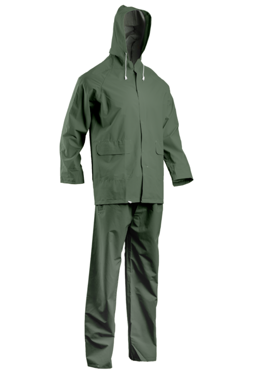PVC SET – PVC ESŐRUHA - ZÖLD