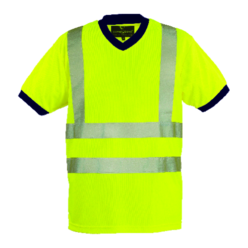YARD V-NYAKÚ FLUO PÓLÓ, SÁRGA