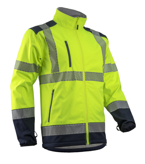 Kazan Kombinalhato Hi Viz Softshell Felso